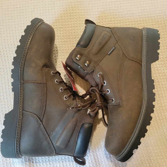 Wolverine Men's Brown Leather Boots - Picture 8 of 14